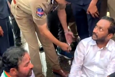 Telangana BJP President & Union Minister G Kishan Reddy Taken Into Custody Amid Protest