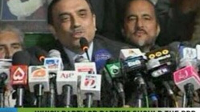 Sharif, Zardari, persue Pakistan coalition