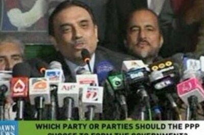 Sharif, Zardari, persue Pakistan coalition