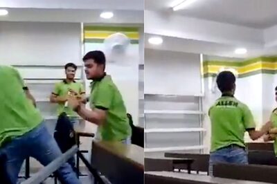 Students Fight, Brutally Thrash Each Other At Coaching Institute Over Seating Issue, Video Goes Viral