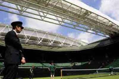 Wimbledon's new roof may not be unveiled on Day I