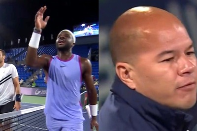 'F*ck You, You F*cked Me In The Match': Frances Tiafoe Lambasts Umpire After Loss at Shanghai Masters - WATCH