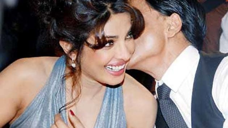 I'm happy Priyanka is around: Shah Rukh Khan