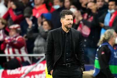 Diego Simeone Aims Dig at Pep Guardiola After Atletico Madrid and Manchester City Players Scrap in Tunnel