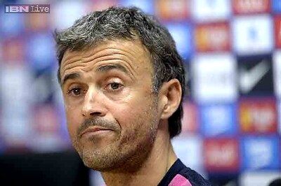 Luis Enrique slams reports of bust-up with Lionel Messi