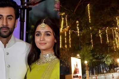 Ahead of Alia Bhatt-Ranbir Kapoor Wedding, RK Studios, Krishna Raj Bungalow Lit Up; See Pics