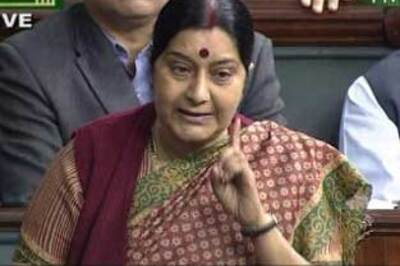 Houses adjourned, Sushma corners govt