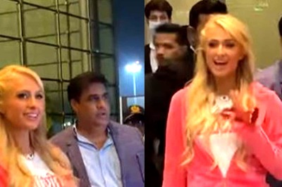 Paris Hilton Obliges Paparazzi With Pictures as She Leaves Mumbai, Watch