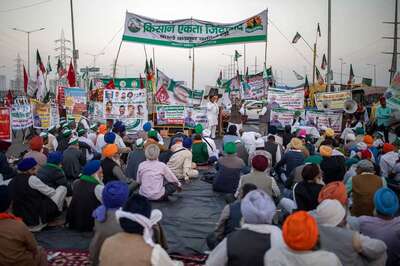 UP Chief of Bharatiya Kisan Union (Bhanu) Begins Indefinite Fast to Protest Against Agri Laws