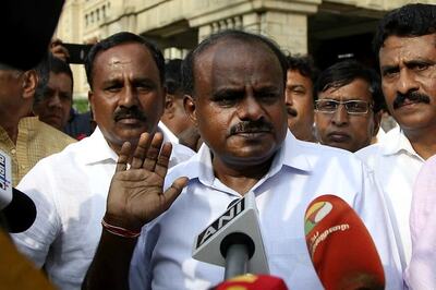 Kumaraswamy Sees 'No Political Motive' Behind Tax Raids On Kannada Film Stars