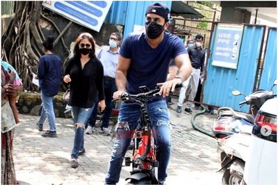 Ranbir Kapoor Spotted Riding His New E-bike on Streets of Mumbai