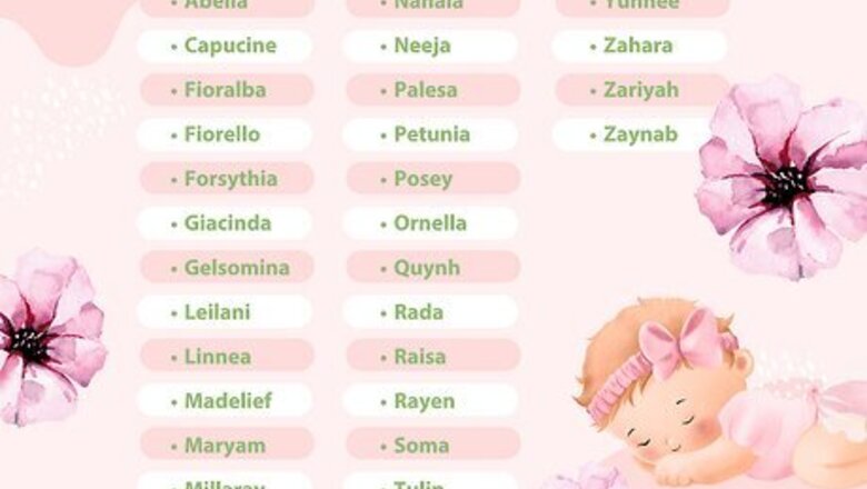 160+ Unique Flower Names for Girls (with Origins & Meanings)