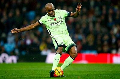 Man City skipper Kompany to return in a 'couple of weeks'