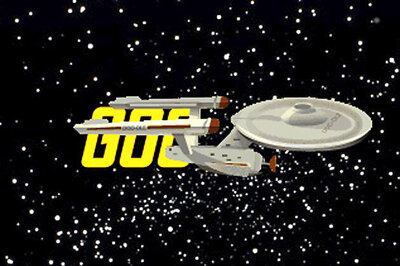 Made for Chrome? Star Trek: The Original Series doodle