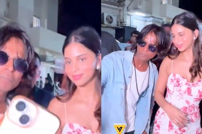 Suhana Khan Calls 'Shah Rukh Khan' To Pose With Her But It's Not the Real One; Watch Video