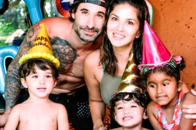 Sunny Leone Shares a Heartfelt Note for Her Twin Sons on Their Third Birthday