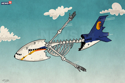 Cash-strapped Jet Airways Grounds 4 Planes Following Non-payment of Lease Rentals