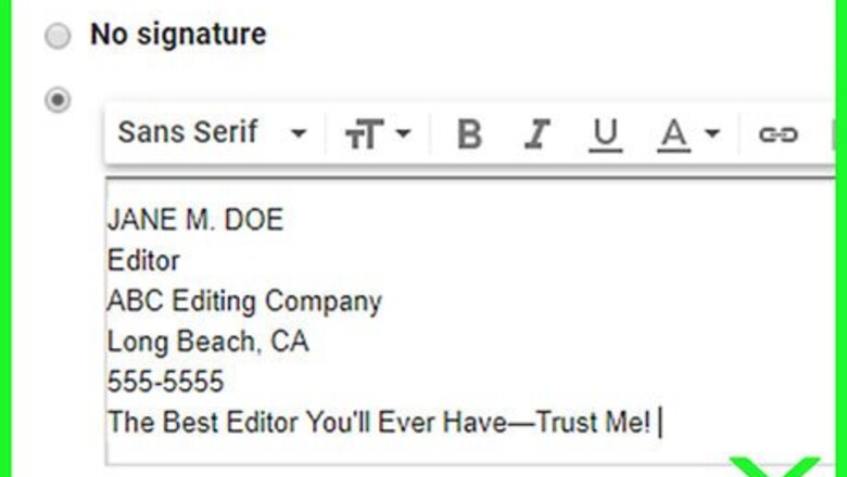 How to Create a Professional Email Signature