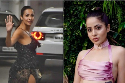 Malaika Arora Trolled After Wearing Thigh-High Slit Dress at Farhan-Shibani's Party; Fans Say Urfi Javed Styled Her