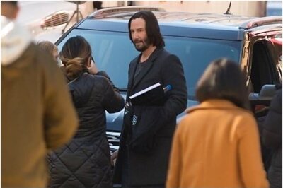 First Look of Keanu Reeves from the Sets of Matrix 4 Goes Viral