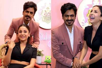 Shehnaaz Gill Holds Nawazuddin Siddiqui's Hand, Calls Him 'Bhagwan of Acting'; Photos