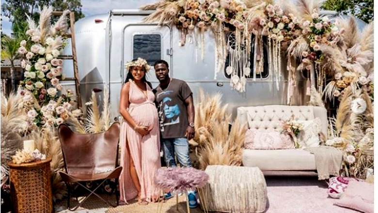 In Pics: Kevin Hart, Wife Eniko Parrish Throw Baby Shower to Welcome Their Second Child