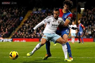 Crystal Palace edge West Ham 1-0 in EPL