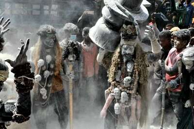 Dawn to Dusk, Ashes to Ashes: How 50,000 'Holi Ghosts' Celebrate Lord Shiva at Kashi's Cremation Grounds