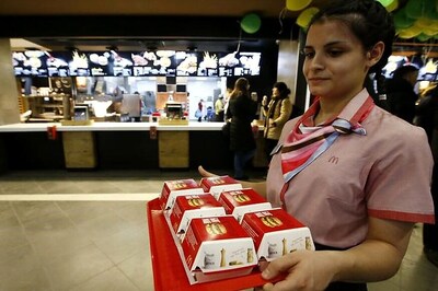 In Russia, McDonald's 'Golden Arches' Have a Russian Shine