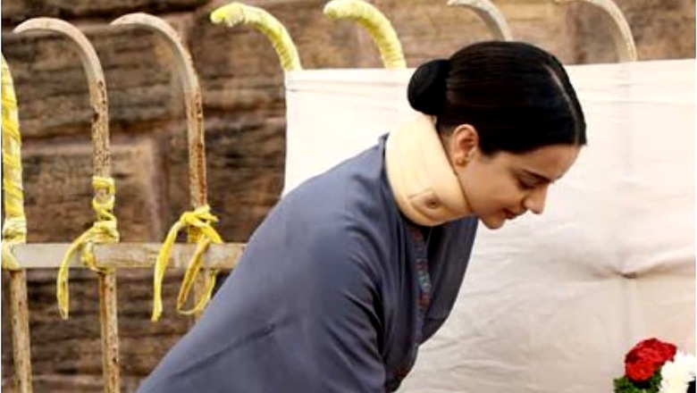 Kangana Ranaut’s Unseen Pics from Sets of Thalaivi Go Viral