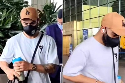 Virat Kohli Spotted at Mumbai Airport Ahead of Asia Cup 2022 - WATCH