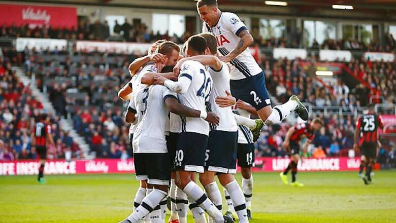 Harry Kane scores hat-trick as Spurs thrash Bournemouth