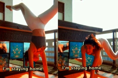 Alaya F’s Yoga Pose Goes Miserably Wrong, Watch Video