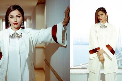 Rubina Dilaik Is A Boss-Lady In This Chic White Pantsuit, See Pics