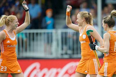 Dutch women beat South Korea 2-1 in Hockey World League