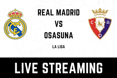 La Liga 2021-22 Real Madrid vs Osasuna LIVE Streaming: When and Where to Watch Online, TV Telecast, Team News