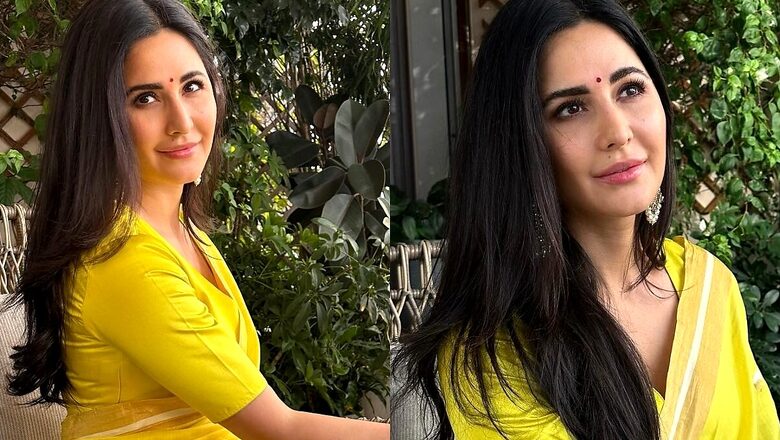Katrina Kaif's Yellow Saree Look Gets A Compliment From Alia Bhatt; Latter Calls Her 'Beautiful'