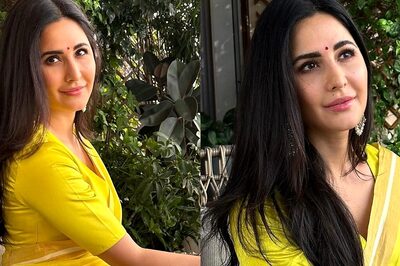 Katrina Kaif's Yellow Saree Look Gets A Compliment From Alia Bhatt; Latter Calls Her 'Beautiful'