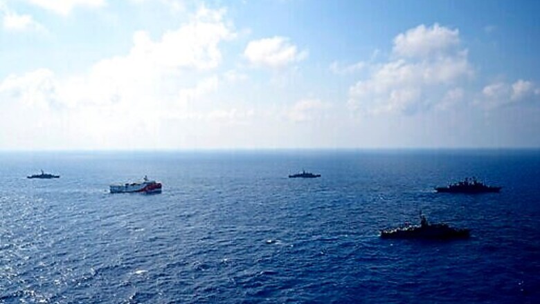 Turkish ship starts energy search amid standoff with Greece