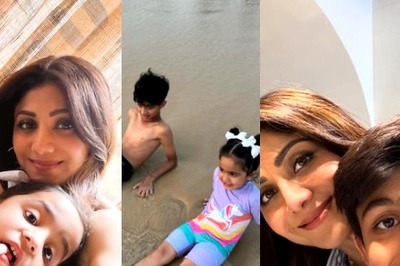 Shilpa Shetty Starts Monday With 'A Heart Full Of Gratitude', Shares Happy Moments With Kids Viaan, Samisha