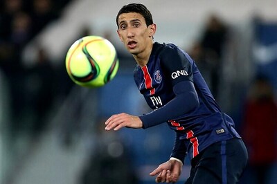 EPL: Di Maria says coach Van Gaal didn't let him settle at Manchester United