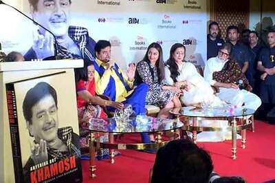 Amitabh Bachchan launches Shatrughan Sinha's biography 'Anything But Khamosh'