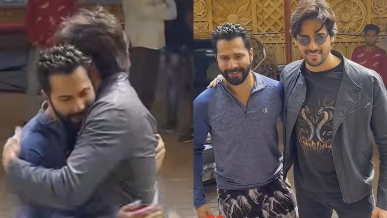 SOTY Reunion: Varun Dhawan Hugs Sidharth Malhotra, Poses Together For Paps In Viral Video, Watch