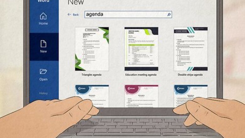 How to Create an Agenda