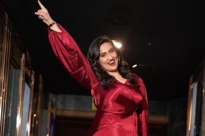 TV Anchor Manjusha Rampalli Flaunts Her Charm In Maroon Flare Dress