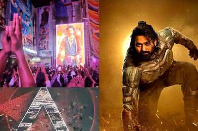 Kalki 2898 AD: Prabhas' Fans 'Pray' To Actor's Cut-Outs, Throw Confetti At Film Screening | Watch