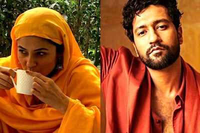‘Hey Friends, Chai Peelo’: 'Desi Girl' Shehnaaz Gill Sits on Cot To Drink Tea; Vicky Kaushal Reacts