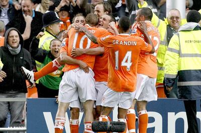 Blackpool settle for 2-2 draw with Fulham