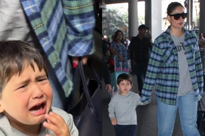 Jeh Cries After Saif Refuses To Let Him Sit in Front Seat, Kareena's Reaction Goes Viral | Watch