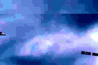 Plane With 'Release Imran Khan' Banner Spotted Over New York Stadium During India vs Pakistan T20 Match | Video